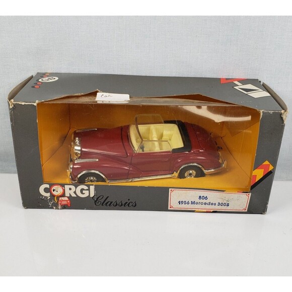 Corgi 806 Classics 1956 Mercedes 300S 1:43 Scale Die Cast Car - Picture 1 of 13